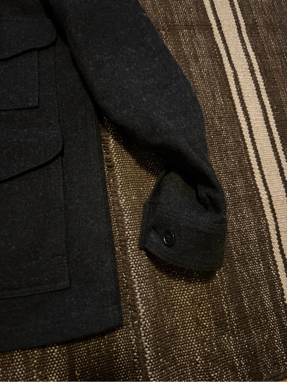 Filson Charcoal Wool Field Jacket